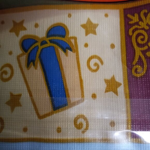 Sultans Linens 52" X 70" Tablecloth Christmas Holiday Vinyl Flannel Back NEW - Picture 5 of 7